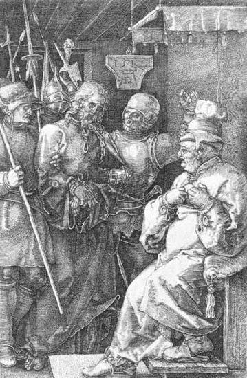 Albrecht Durer Christ before Caiaphas